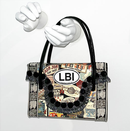 LBI Hot Spots, Up Cycled Vintage Handbag