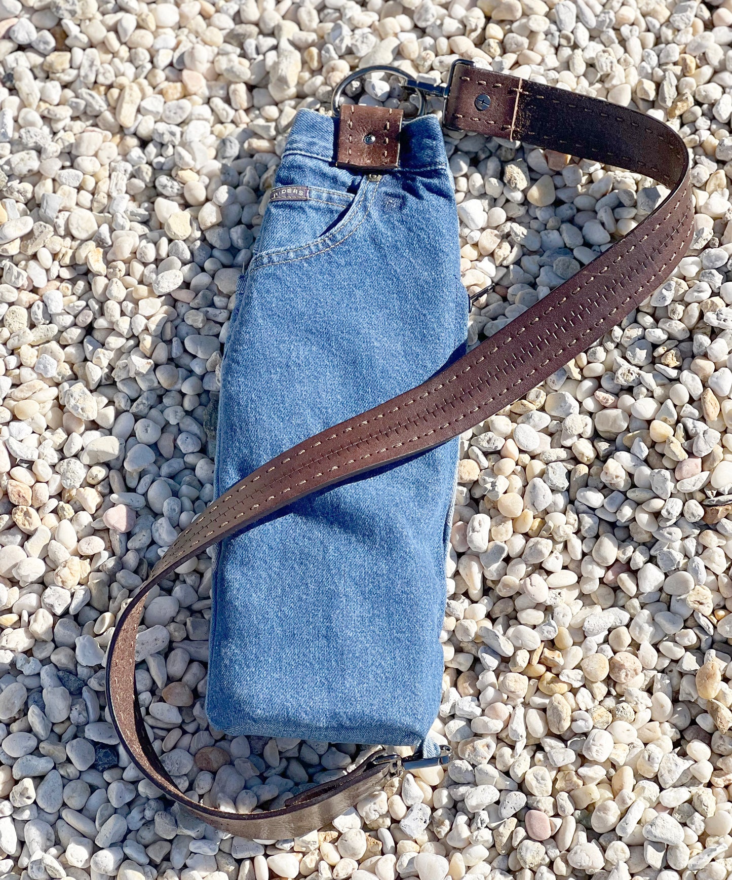 Alice- Brown Leather Crossbody Strap