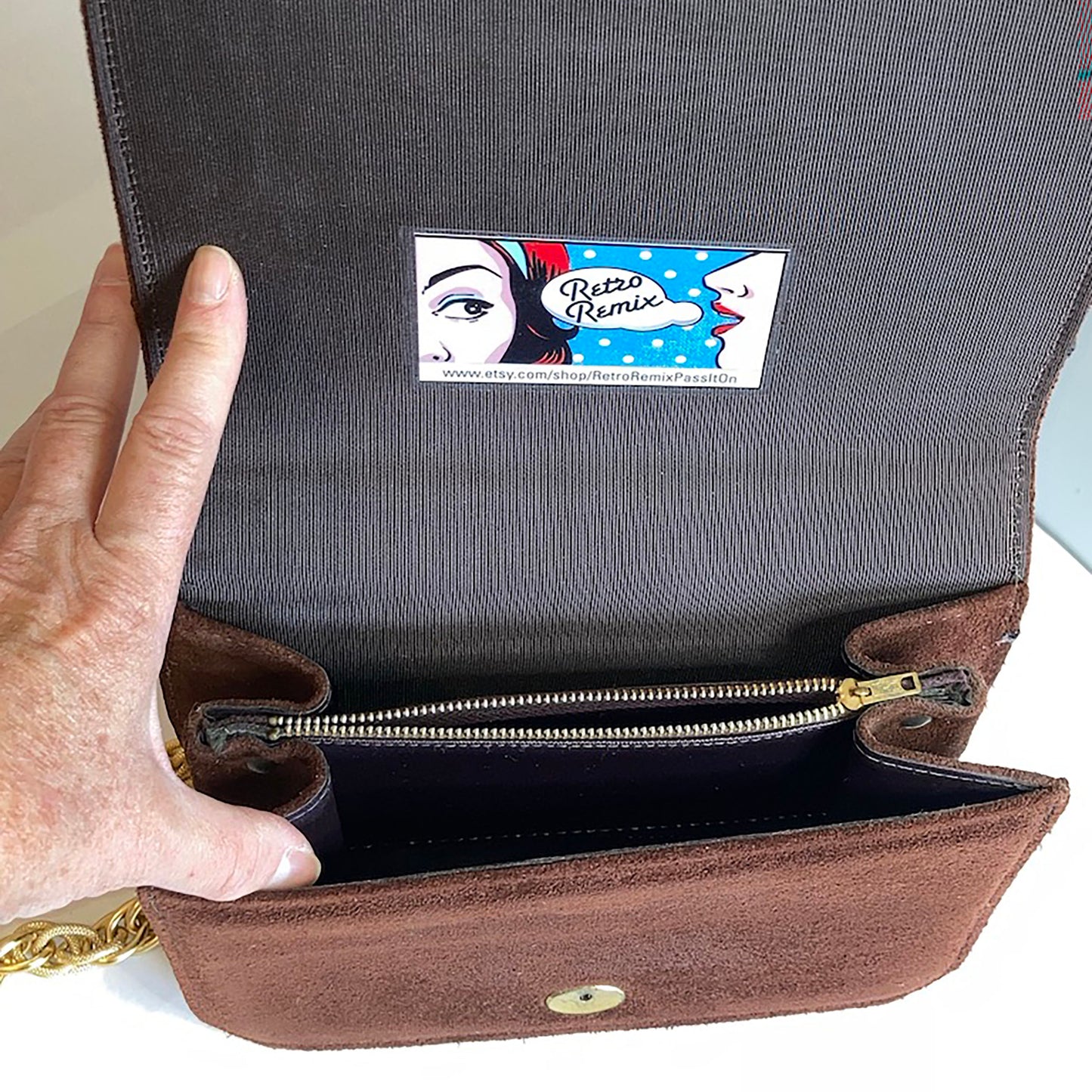 Star of The Show Suede Shoulder Bag