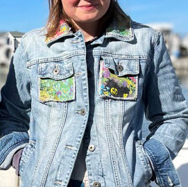 Peace, Love & Freedom, Pre-loved Denim Jackets