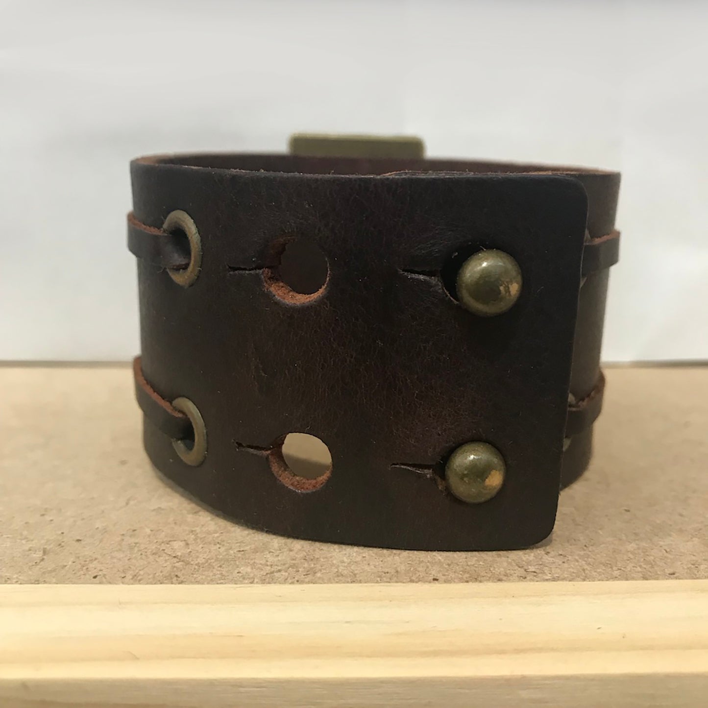 Spiked Skull Cuff Bracelet