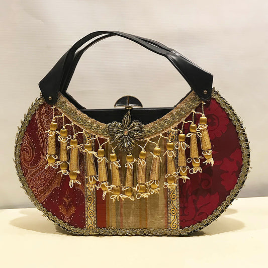 Spectacular Chinese Silk Handbag