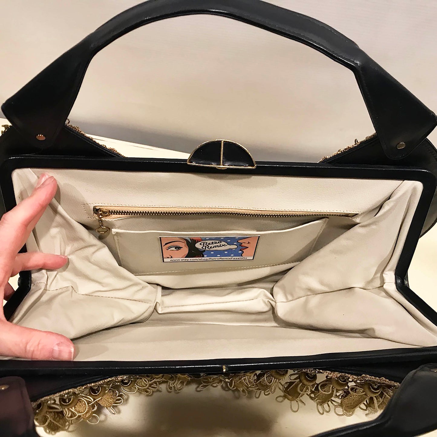 Spectacular Chinese Silk Handbag