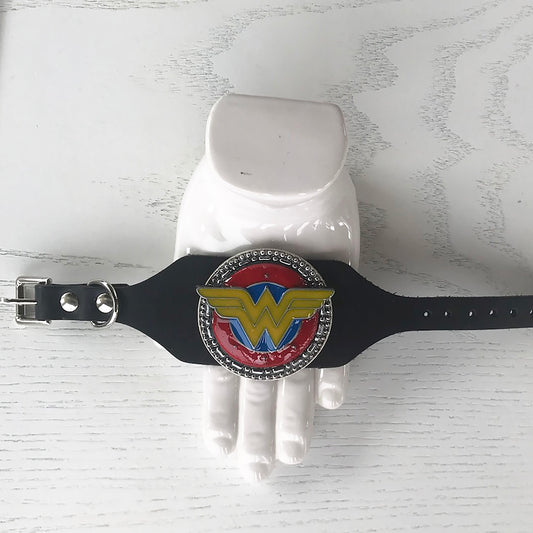 Wonder Woman Logo Color Wrist Cuff