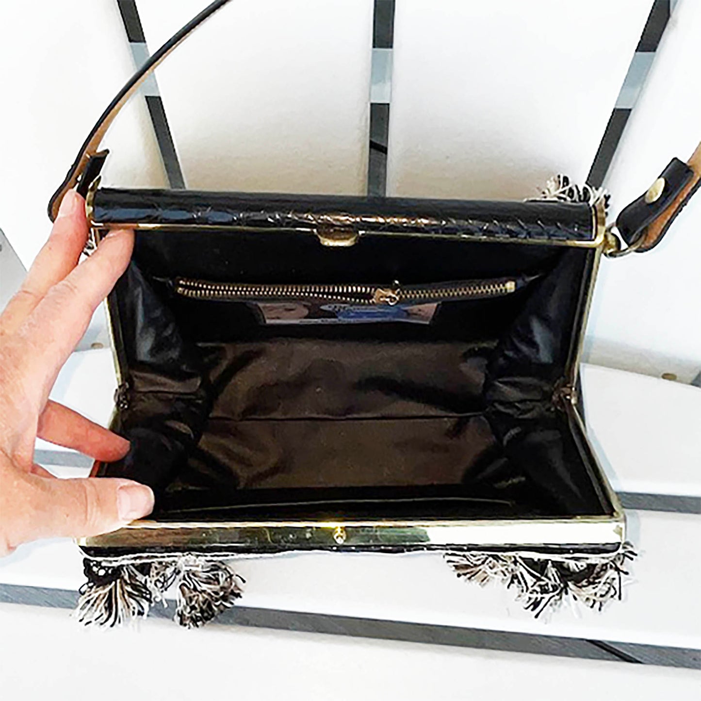 NYC Landmarks Vintage Handbag