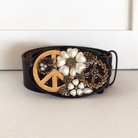 Nature at Peace Buckle and Belt Strap