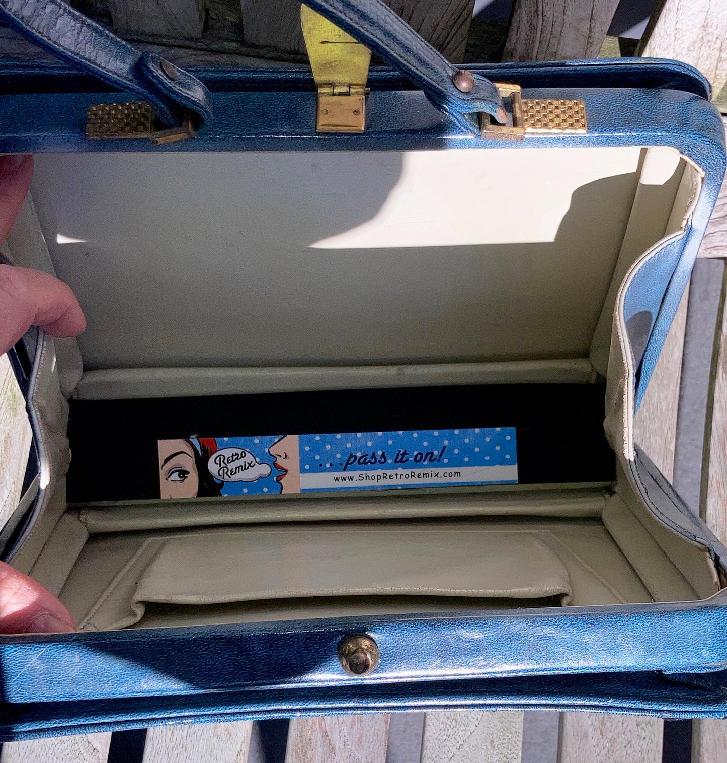 Retro Nurse Up Cycled Handbag