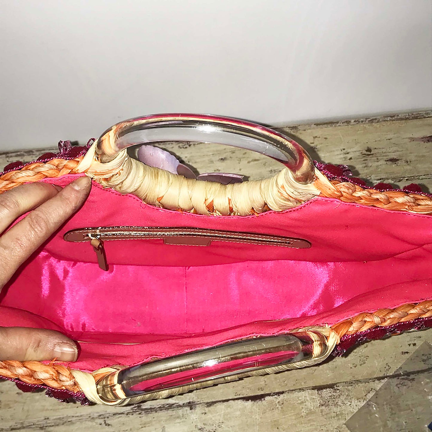 A Slice of Summer Straw Handbag