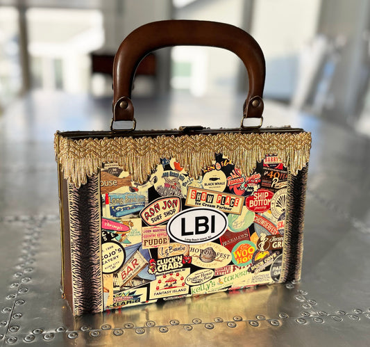 LBI Hot Spots Box Handbag