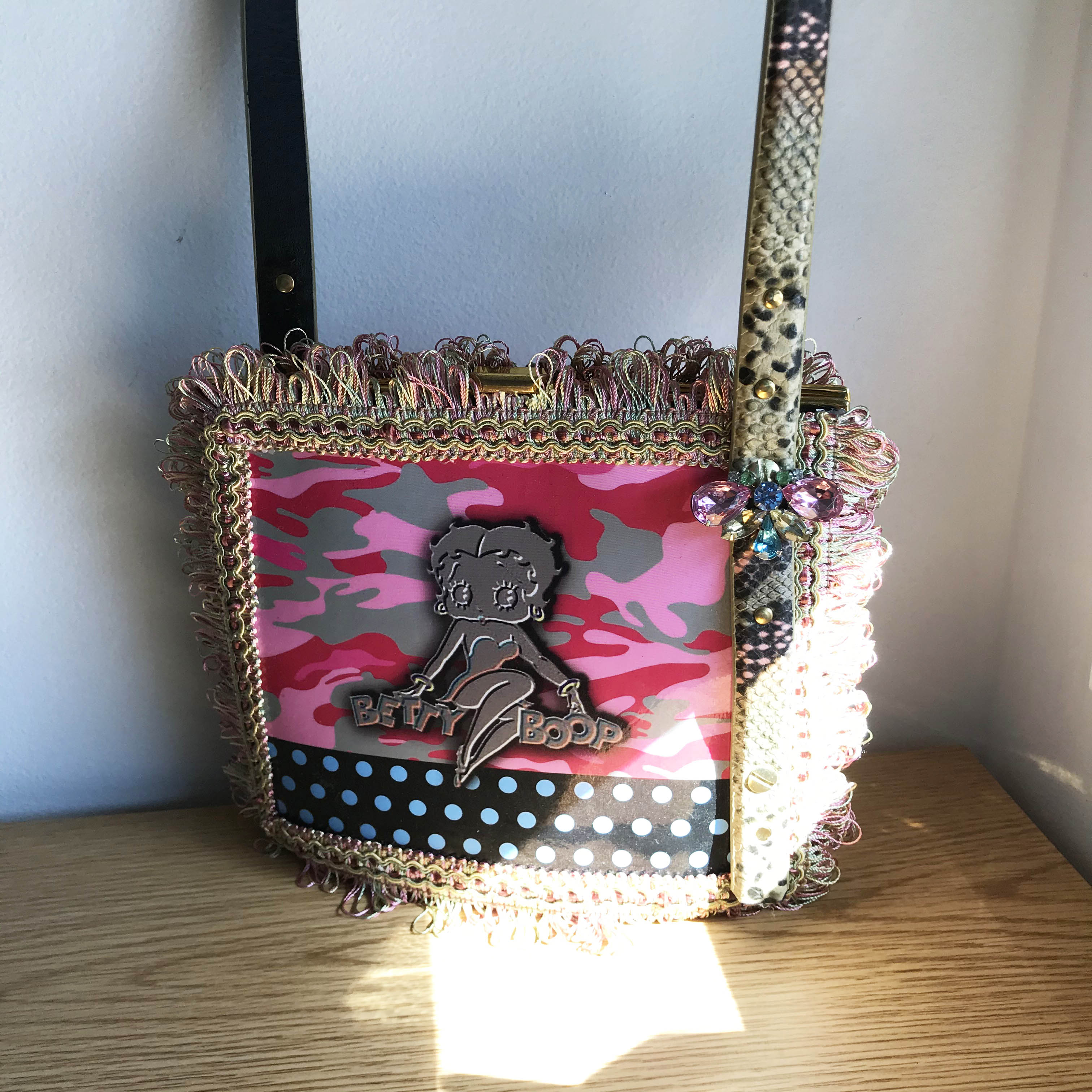 Betty boop shoulder online bag