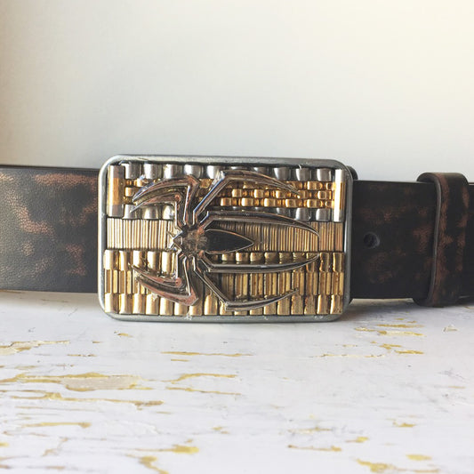 Spider Buckle and Leather Strap